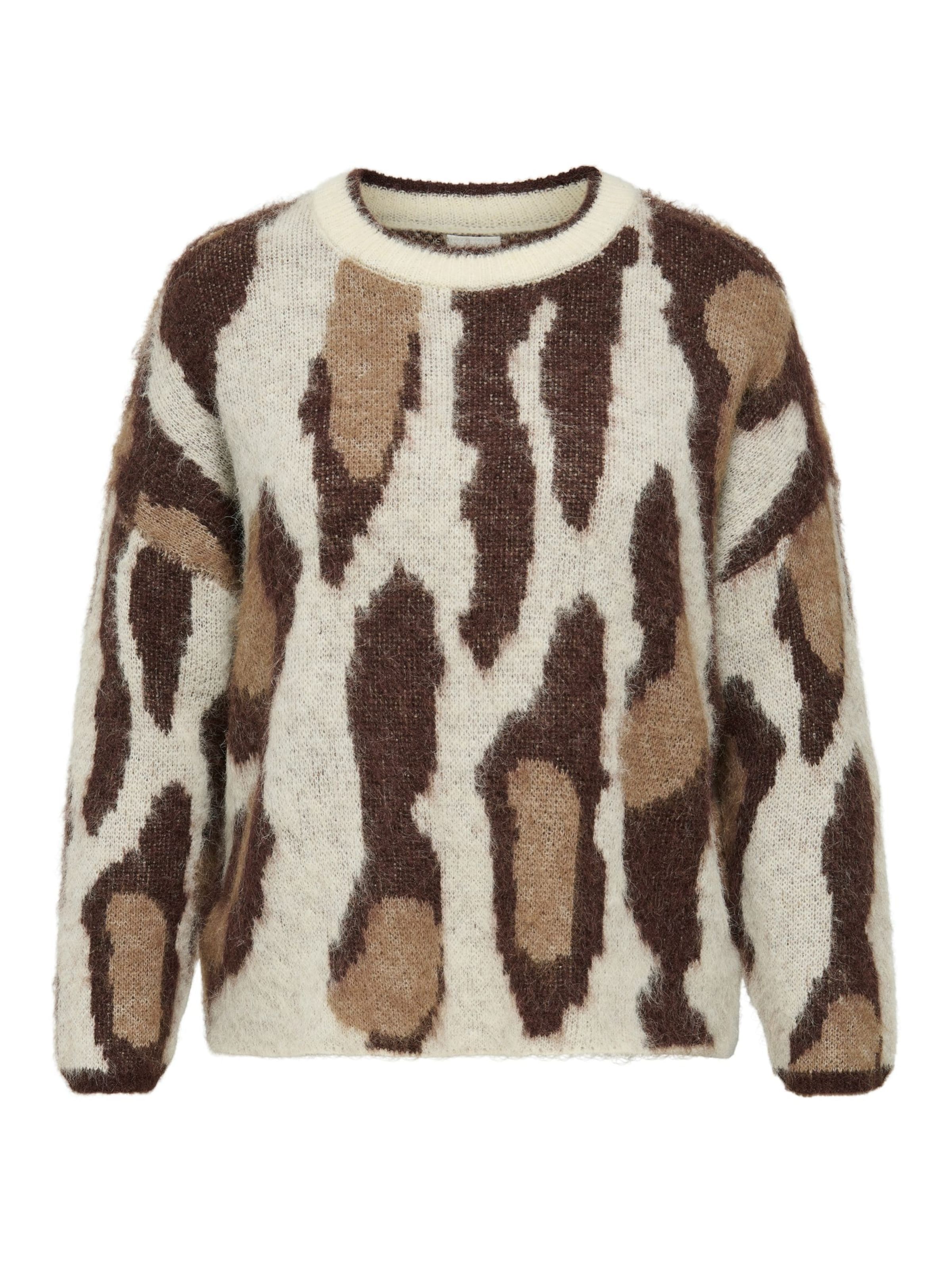 Pulover 'CAREdelie' de la ONLY Carmakoma pe bej: față