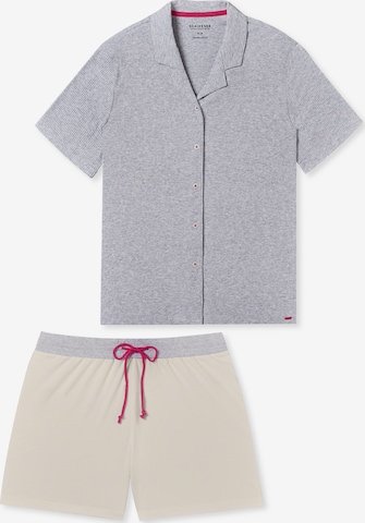 SCHIESSER Shorty Casual Nightwear in Grau: predná strana