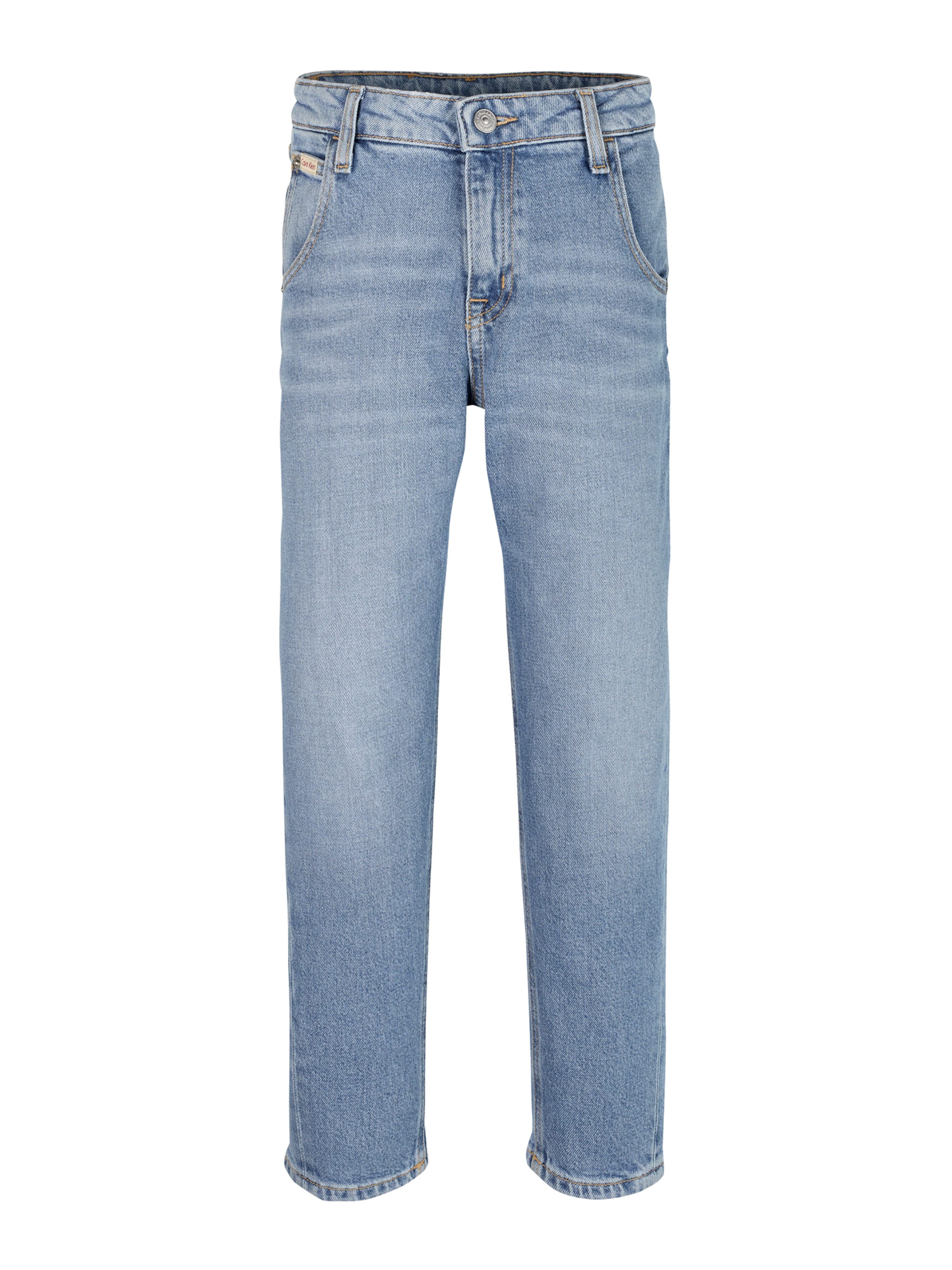 Calvin Klein Jeans Tapered Jeans in Blue: front
