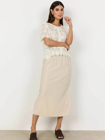 Cardigan ' RUSLA 3 ' Soyaconcept en blanc