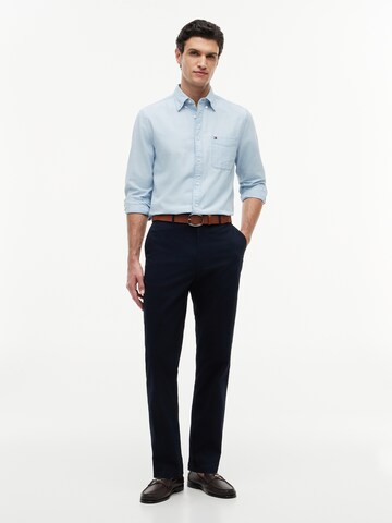 TOMMY HILFIGER Regular Chino 'Dover Essential' in Blauw