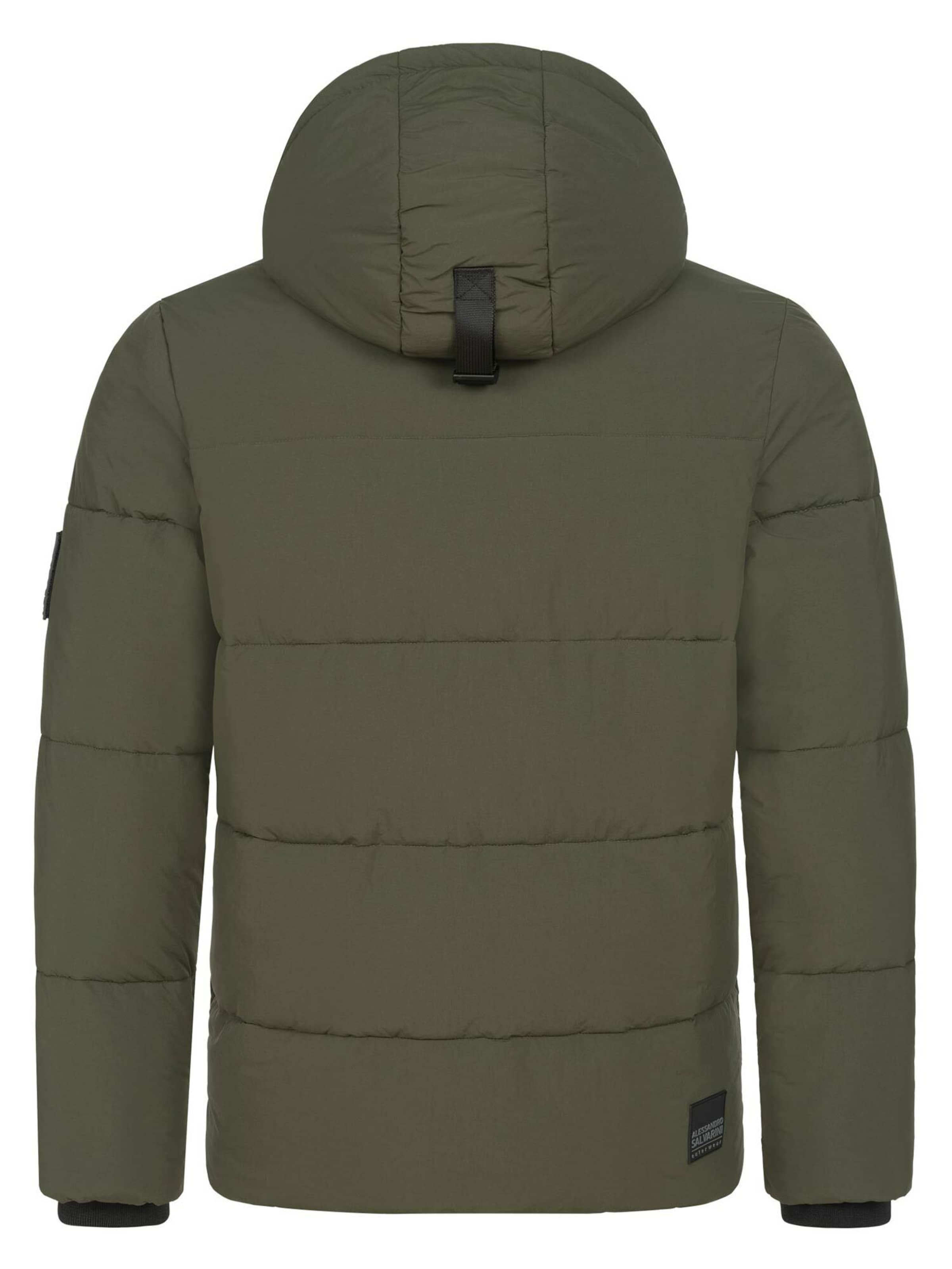 Alessandro Salvarini Winterjas in Groen