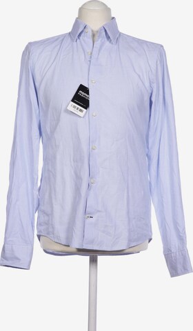 JOOP! Button Up Shirt in M in Blue: front