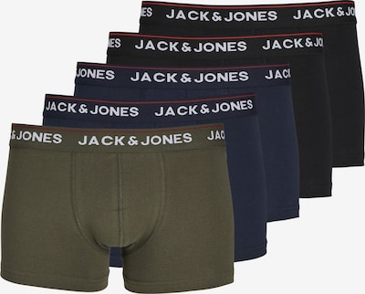 JACK & JONES Boxershorts in de kleur Navy / Olijfgroen, Productweergave