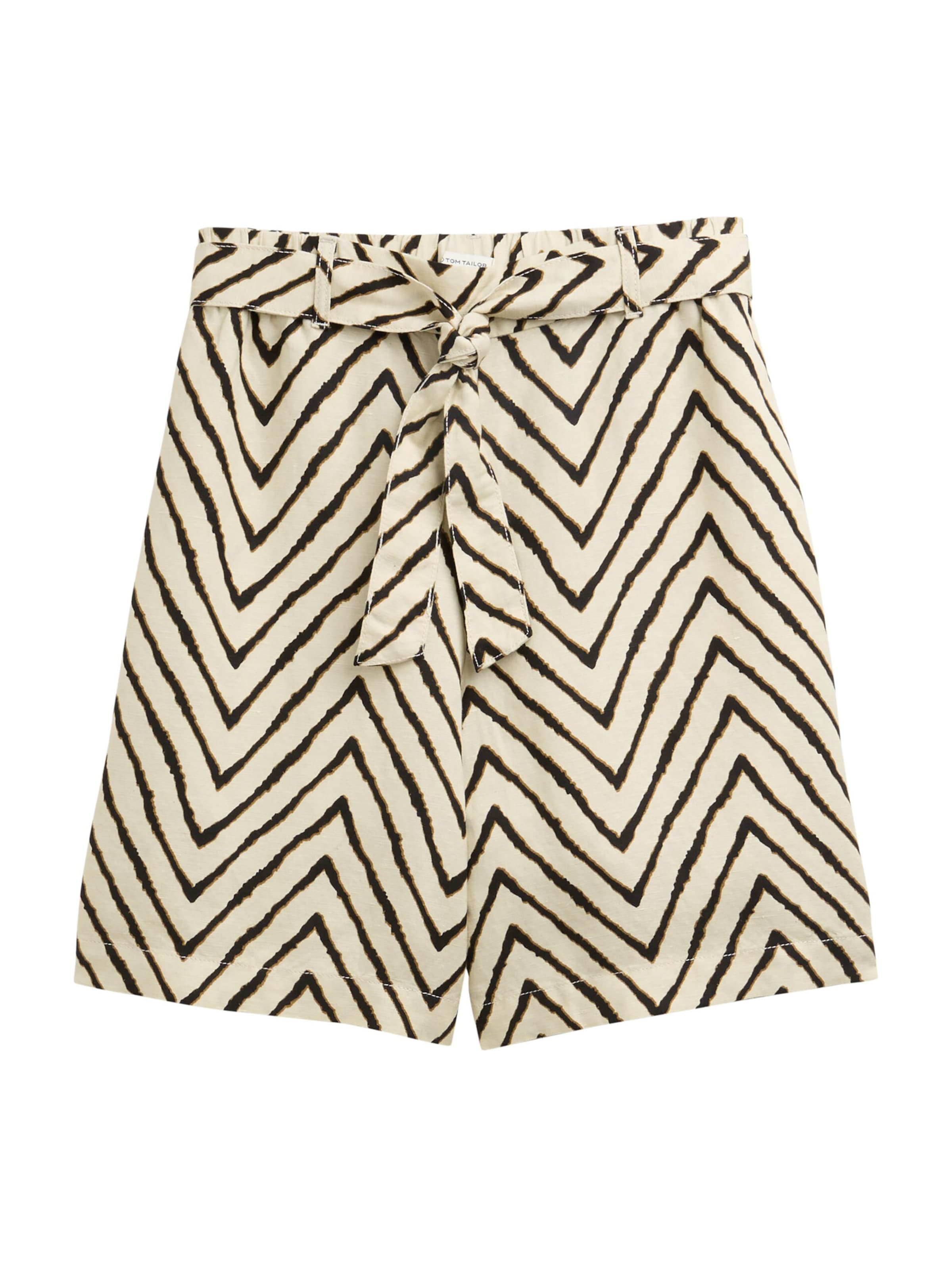 TOM TAILOR Regular Broek in Beige: voorkant