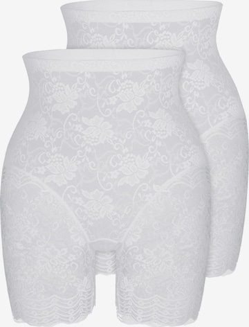 sassa Shaping Pants 'Functional Lace' in White: front