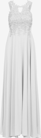 Kraimod Evening Dress in White: front