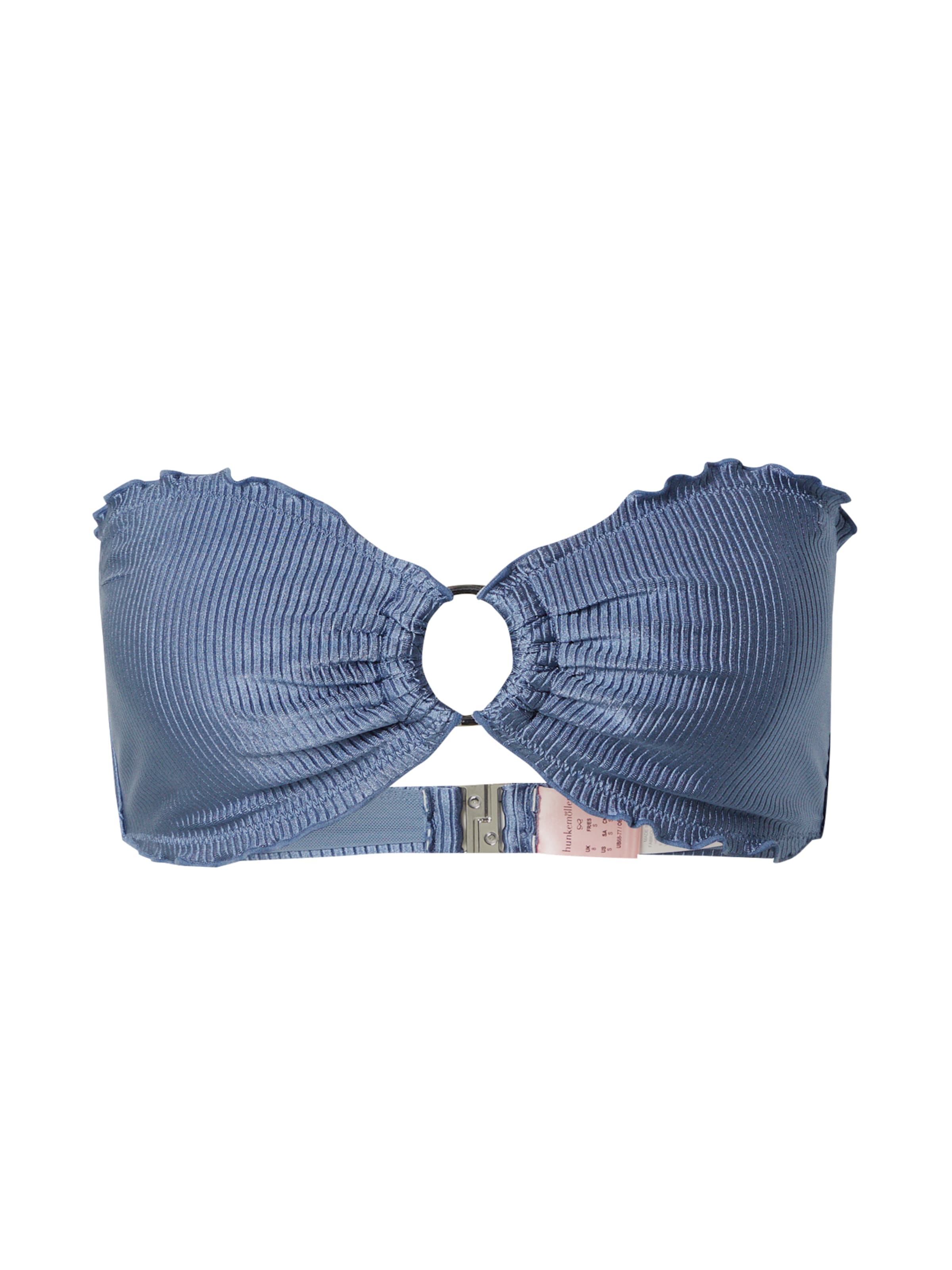 Hunkemöller Bez ramienok Bikinový top 'Sardinia' - Modrá: predná strana