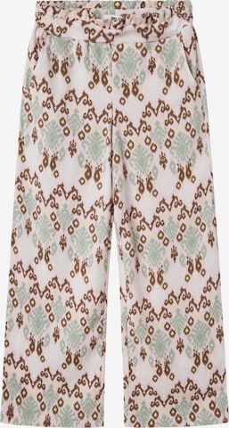 Wide Leg Pantalon 'Hamsa' NAME IT en violet : devant