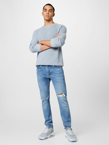 Pull-over Hackett London en bleu