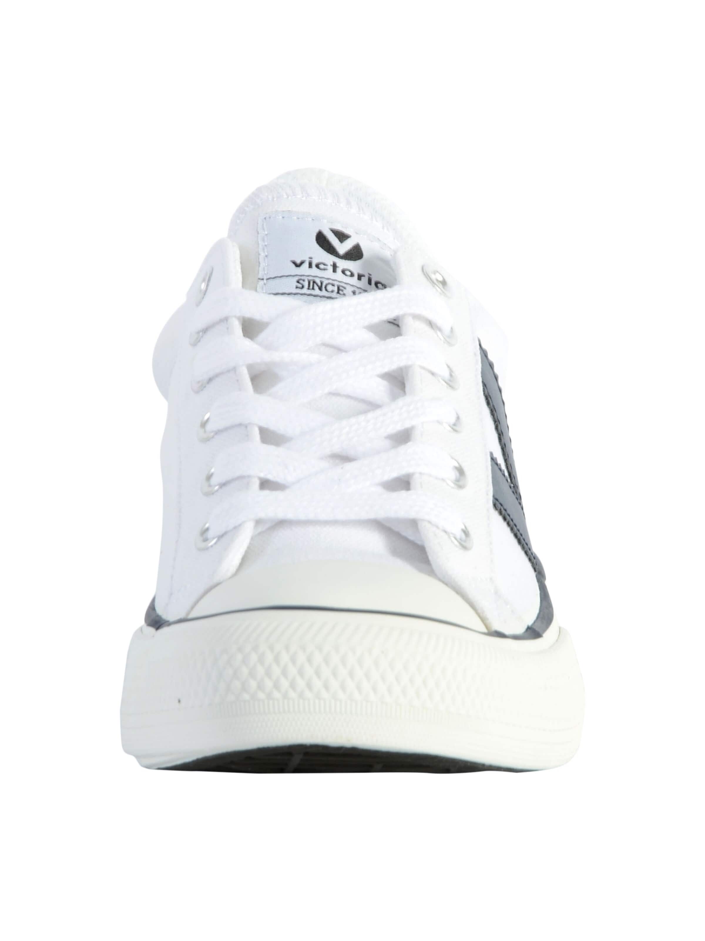 Chaussure de sport à lacets victoria en blanc
