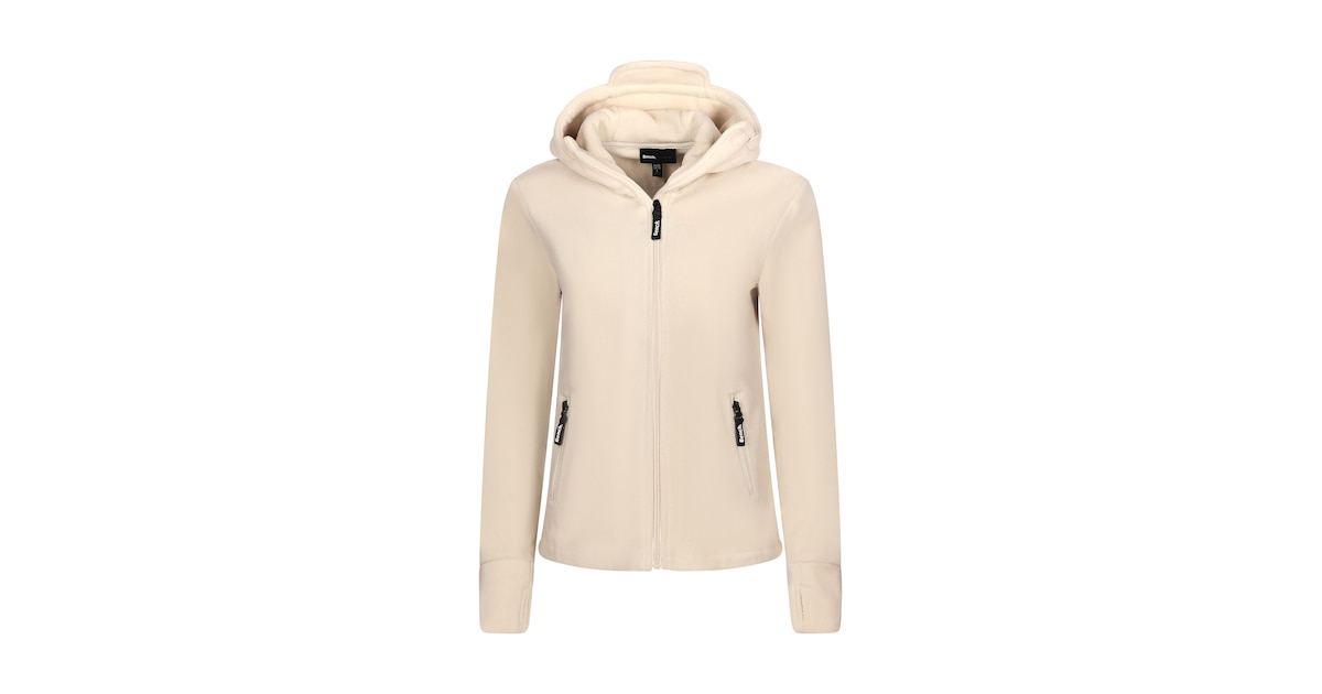 BENCH Fleecejacke 'Ninja' in Beige ABOUT YOU