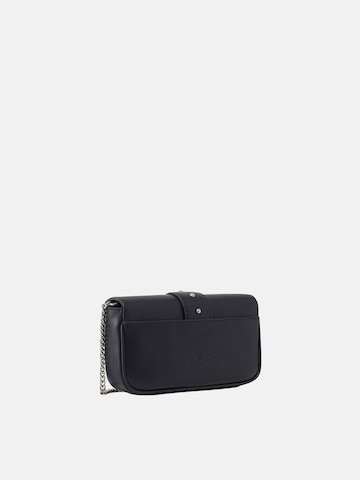 PINKO Handväska 'PINKO LOVE ONE POCKET C VITELLO SETA BORSA' i svart