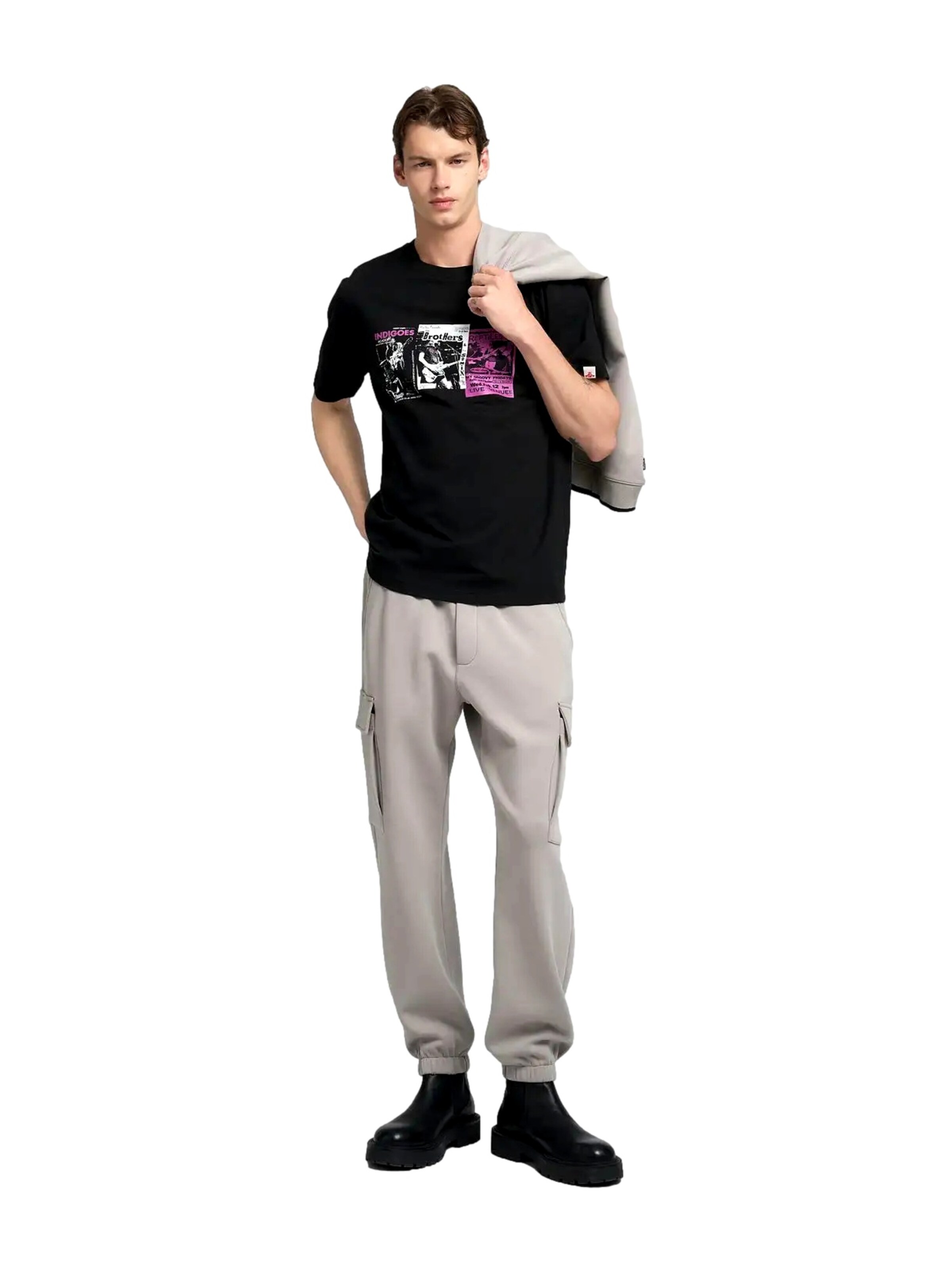 Maglietta di REPLAY in nero