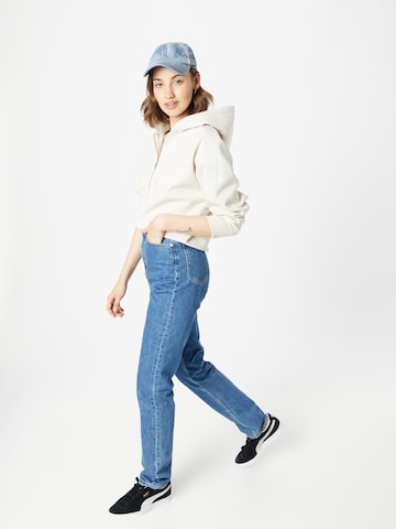 Calvin Klein Jeans Ζακέτα φούτερ σε μπεζ