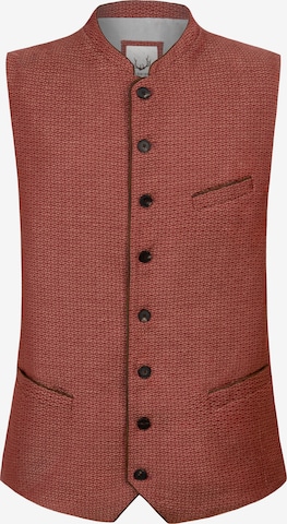 STOCKERPOINT Traditional Vest 'Ottavio' in Red: front