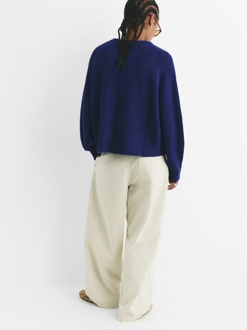 Pull&Bear Knit cardigan in Blue