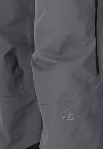 SOS Regular Skihose 'Cosmos' in Grau