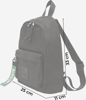 LACOSTE Rucksack in Schwarz