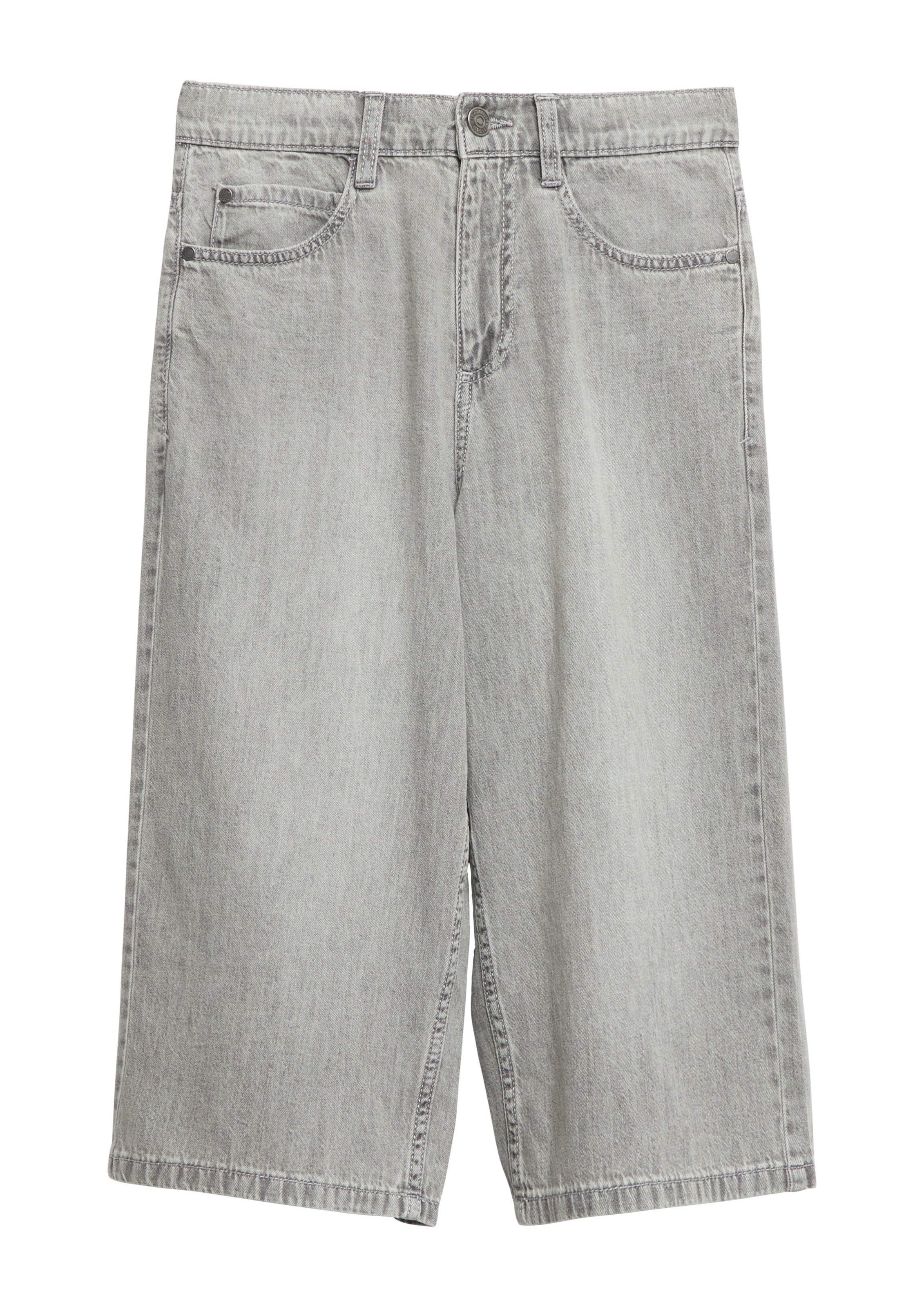 s.Oliver Baggy Jeans in Grau: Vorderseite