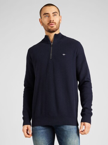 Pull-over FYNCH-HATTON en bleu : devant