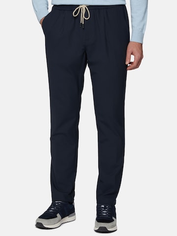 Boggi Milano Regular Broek in Blauw: voorkant