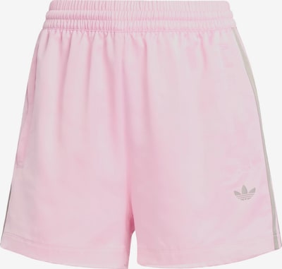 Kelnės 'Pin-stripe Satin' iš ADIDAS ORIGINALS, spalva – pilka / rožių spalva, Prekių apžvalga