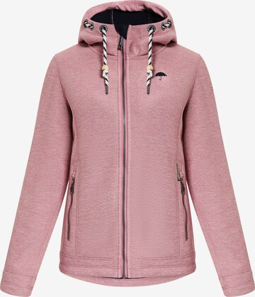 Schmuddelwedda Fleece jacket in Pink: front