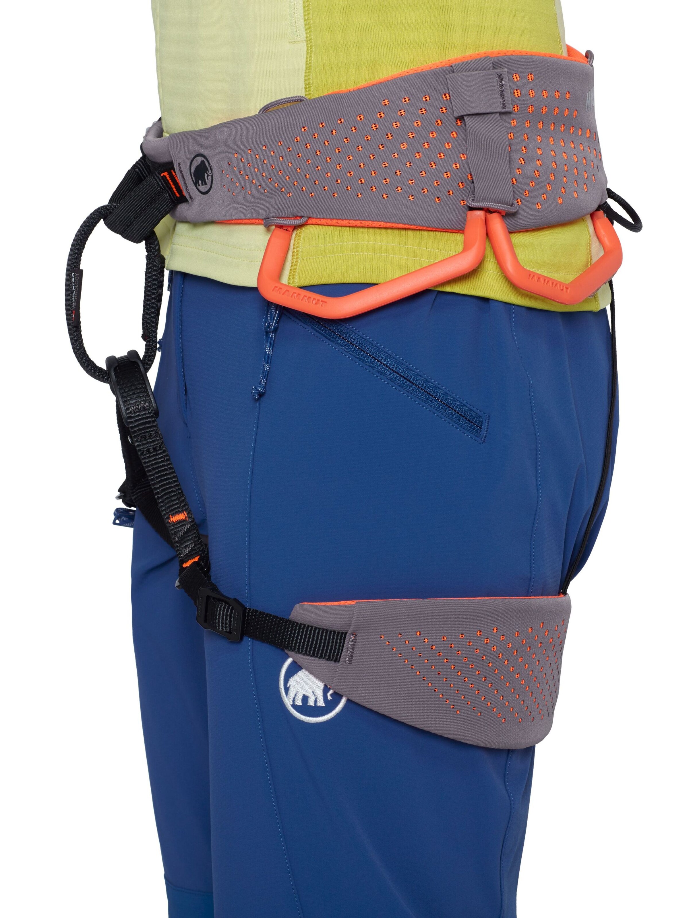 MAMMUT Regular Outdoor Pants in Blue