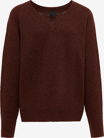 DreiMaster Klassik Sweater 'Classic' in Red: front