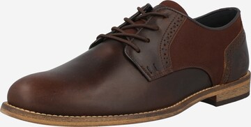 BULLBOXER Lace-Up Shoes in Brown: front