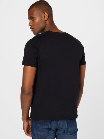 T-Shirt ALPHA INDUSTRIES en noir