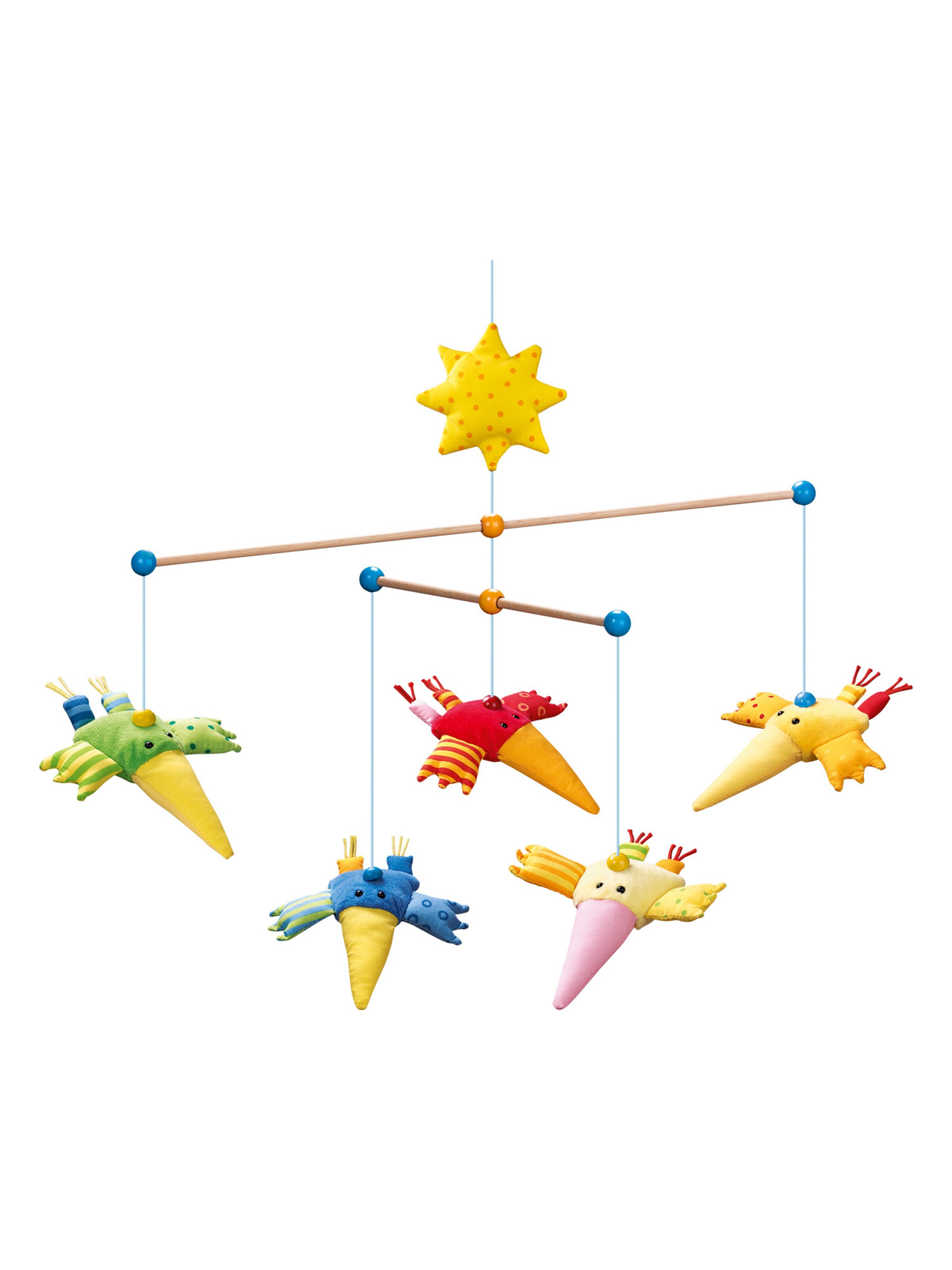 HABA Lernspielzeug ' Zwitscherlinge Mobile ' in Mischfarben