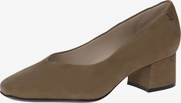 CAPRICE Pumps in Grün: Vorderseite