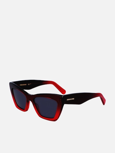 FERRAGAMO Sonnenbrille‌ in 55 in rot, Produktansicht