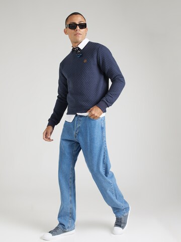 INDICODE JEANS Sweatshirt 'Dash' in Blue