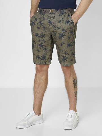 REDPOINT Regular Shorts in Grün: Vorderseite