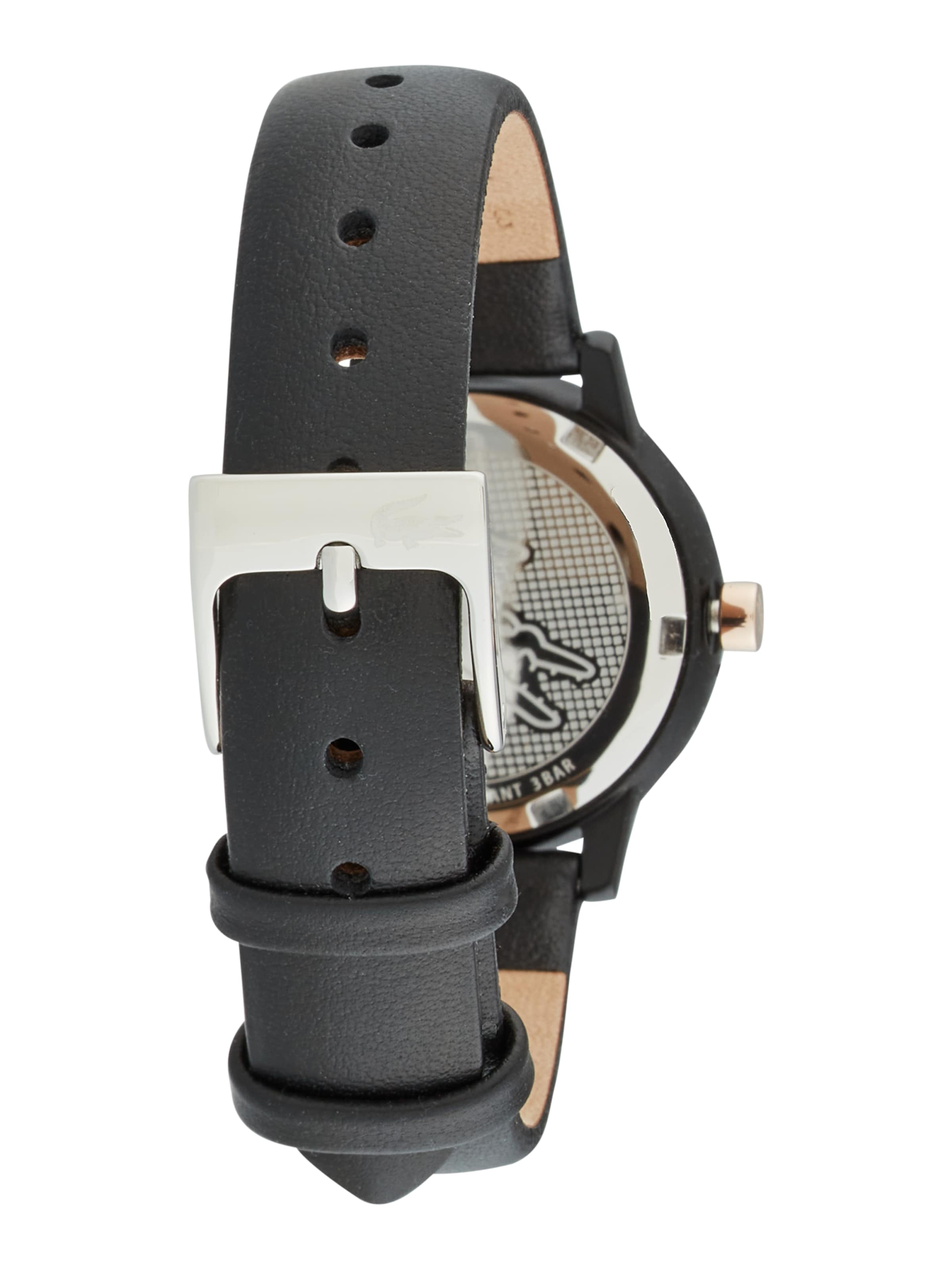 LACOSTE Zegarek analogowy 'SWIFT' w kolorze czarny