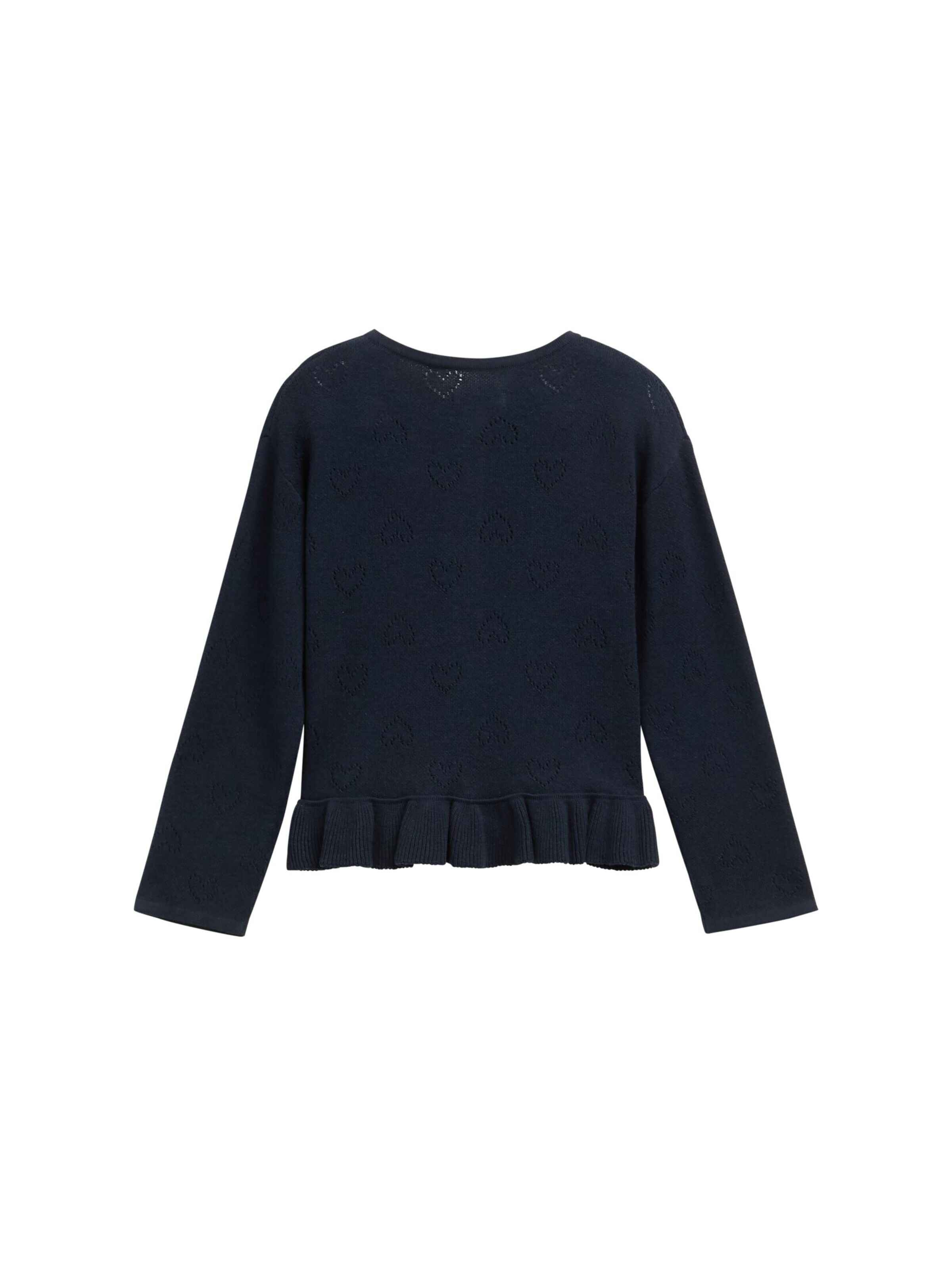 TOM TAILOR Strickjacke in Blau