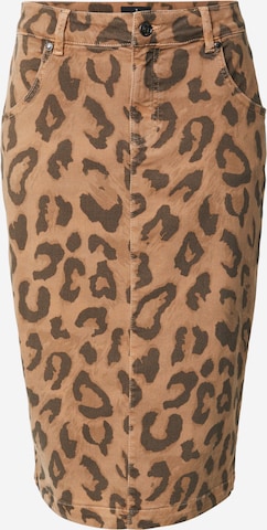 monari Hame värissä ruskea: etupuoli