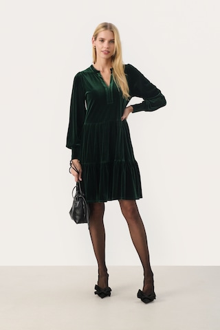Robe 'Viggase' Part Two en vert