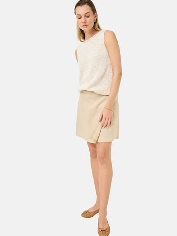 Tamaris Gebreide top in Beige