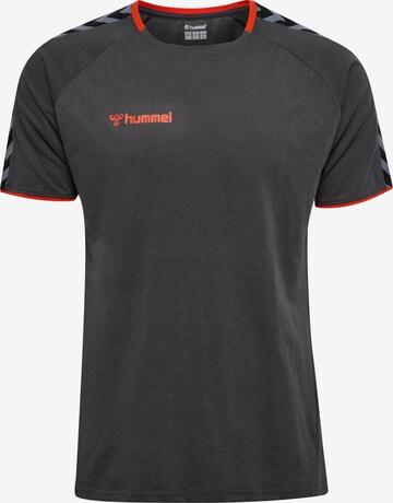 Hummel Functioneel shirt in Grijs: voorkant