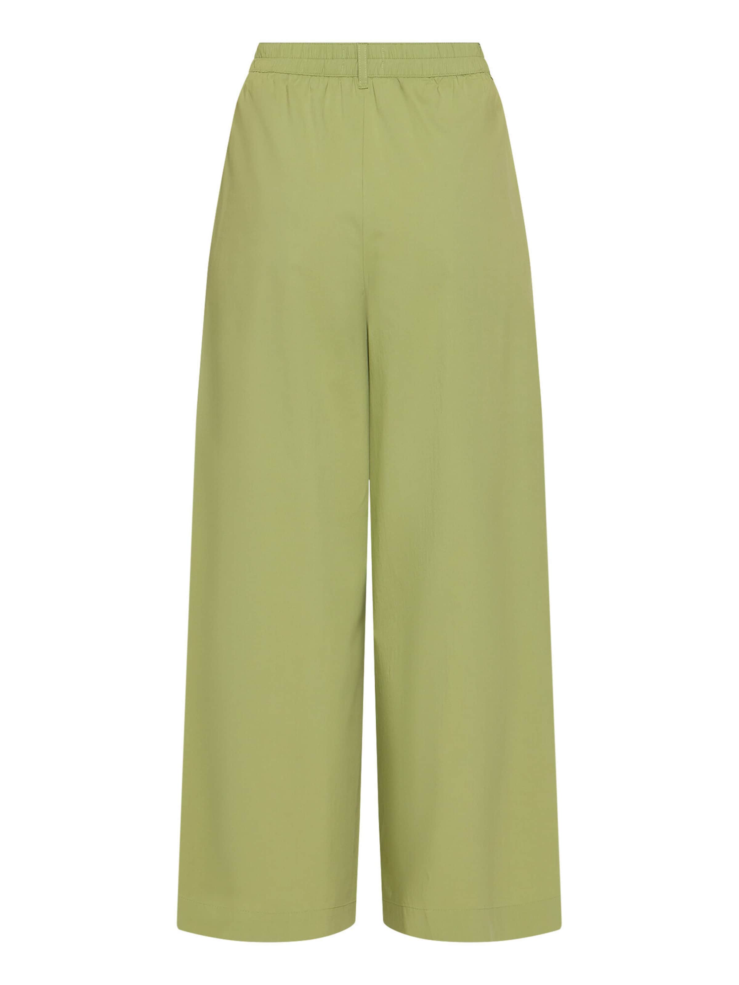 Loosefit Pantalon Cartoon en vert