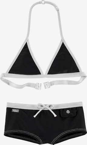 BUFFALO - Sujetador triángulo Bikini en negro: frente