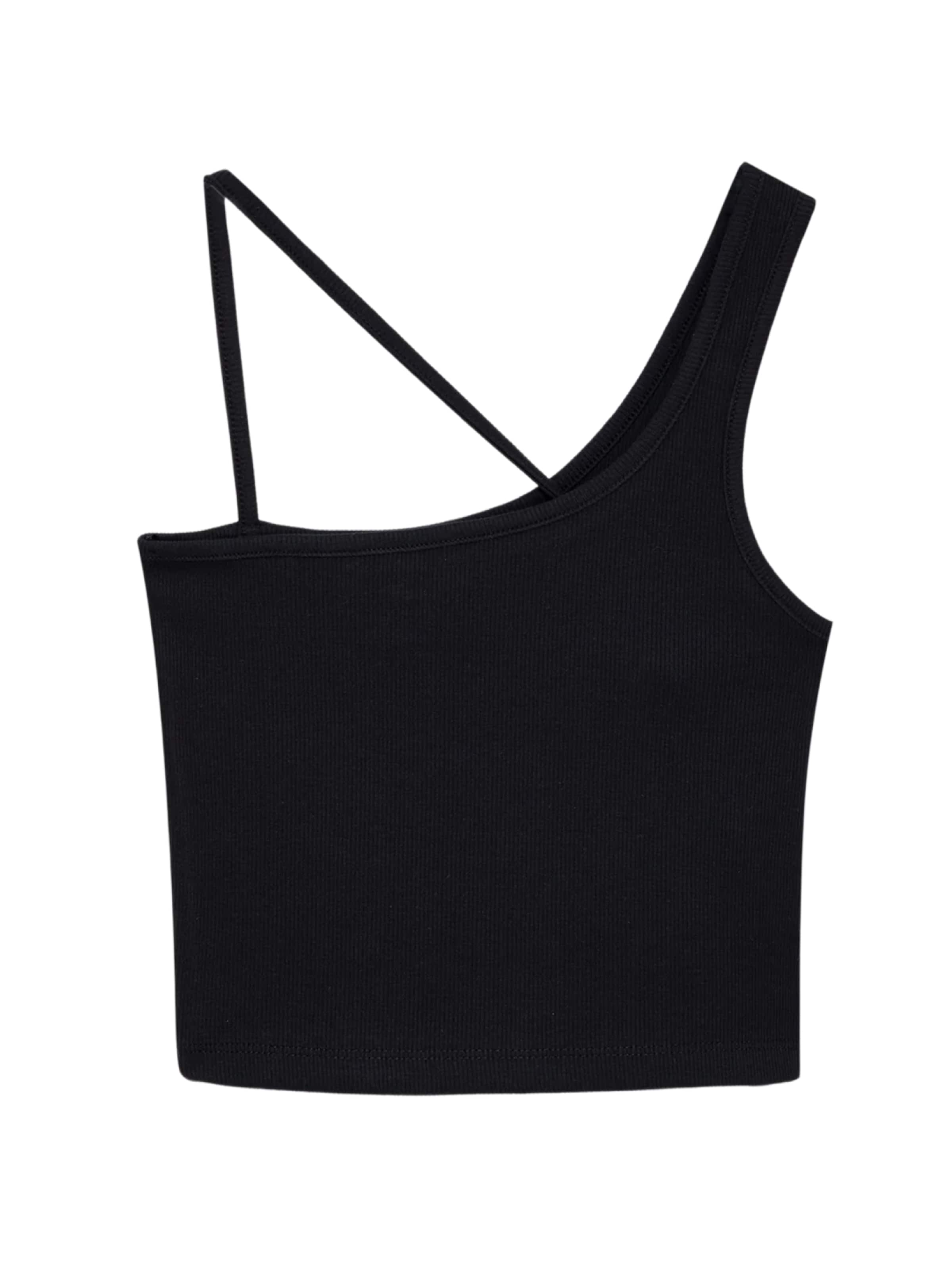 No Matter What Top in Black: front