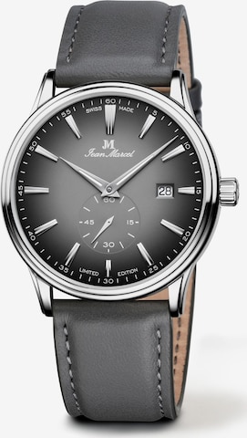 Montre à affichage analogique Jean Marcel en argent : devant