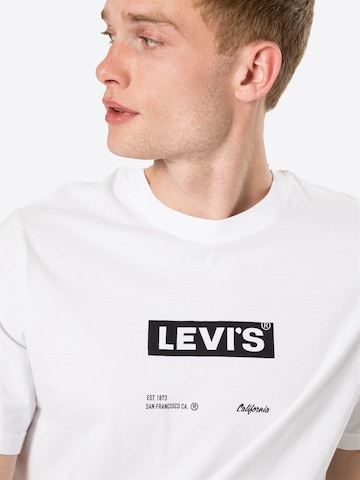 balta LEVI'S ® Marškinėliai 'Relaxed Fit Tee'