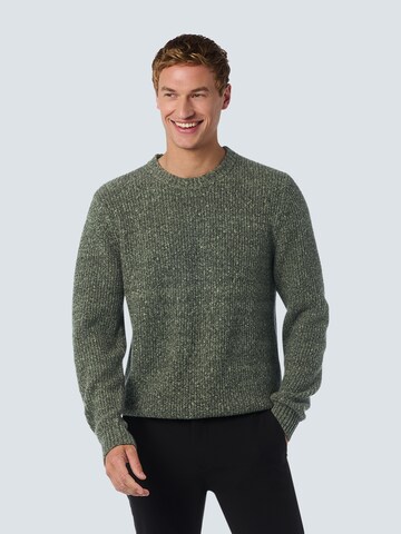 No Excess Sweater in Green: front