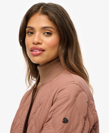 Manteau mi-saison Superdry en marron